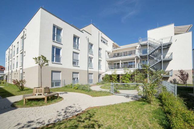 Sandhausen, new construction enior citizens housing estate